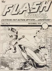 Variant Cover for Flash Comics #1