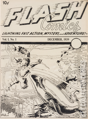 Variant Cover for Flash Comics #1