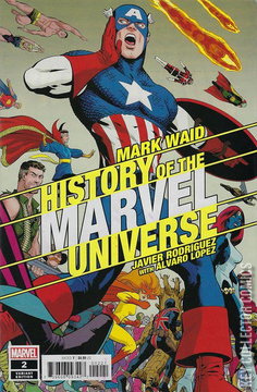 Variant Cover for History of the Marvel Universe #2