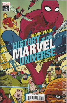 Variant Cover for History of the Marvel Universe #3