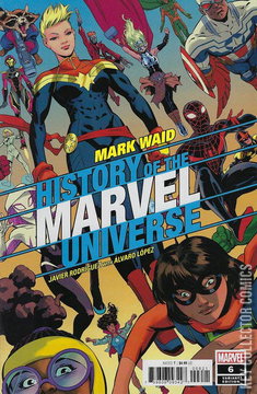 Variant Cover for History of the Marvel Universe #6