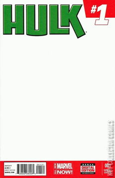 Variant Cover for Hulk #1