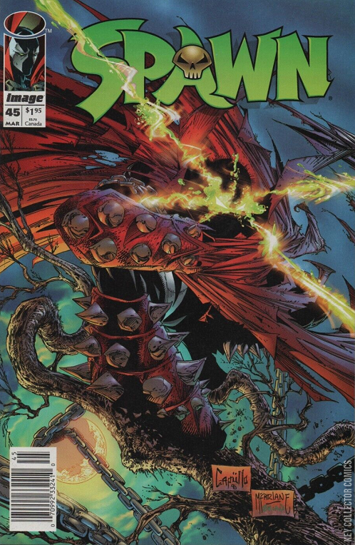 Spawn #45 Newsstand Published March 1996 | Key Collect