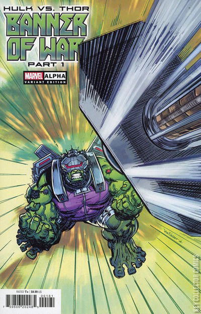 Variant Cover for Hulk vs. Thor: Banner of War - Alpha #1