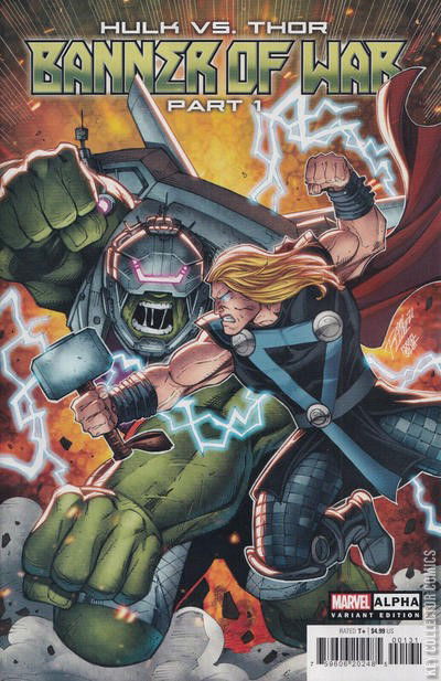 Variant Cover for Hulk vs. Thor: Banner of War - Alpha #1