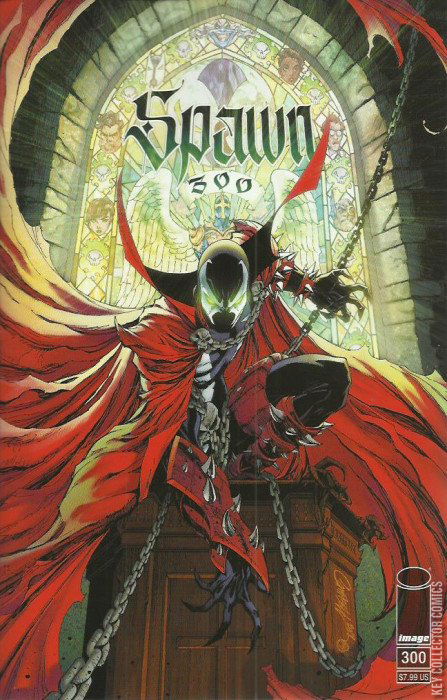 ③アメコミリーフまとめ売り (22) 洋書 SPAWN Spawn #300 (1992) | Key Collector Comics