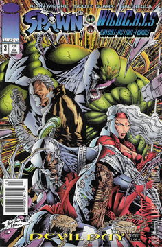 Variant Cover for Spawn / WildC.A.T.s #3