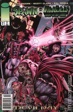 Variant Cover for Spawn / WildC.A.T.s #2
