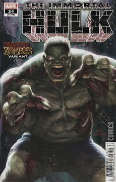 Variant Cover for Immortal Hulk #34
