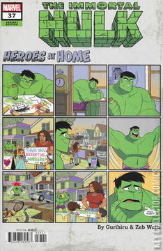 Variant Cover for Immortal Hulk #37