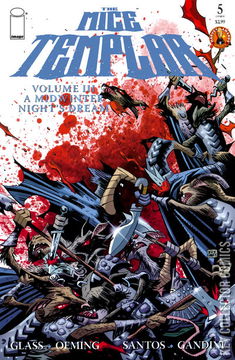 Variant Cover for The Mice Templar: A Midwinter Night's Dream #5