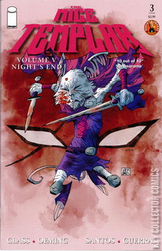 Variant Cover for The Mice Templar: Night's End #3