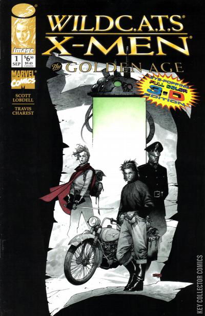 Variant Cover for WildC.A.T.s / X-Men: The Golden Age #1