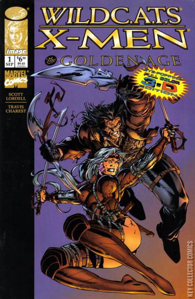 Variant Cover for WildC.A.T.s / X-Men: The Golden Age #1