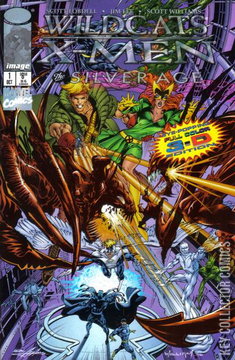 Variant Cover for WildC.A.T.s / X-Men: The Silver Age #1