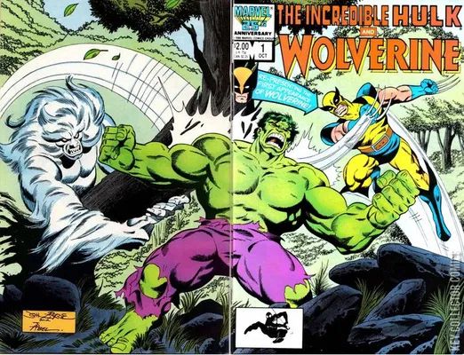 Incredible Hulk and Wolverine