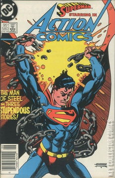 Variant Cover for Action Comics #580
