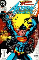 Cover for Action Comics #580