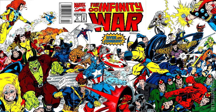 Variant Cover for Infinity War #2