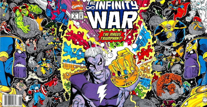 Variant Cover for Infinity War #6