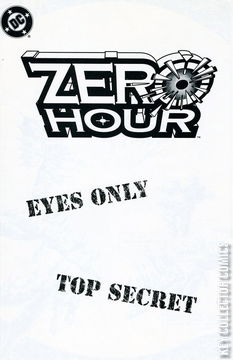 Variant Cover for Zero Hour: Crisis in Time #0