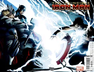 Cover for Invincible Iron Man #21
