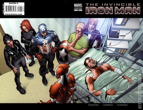 Variant Cover for Invincible Iron Man #22