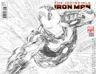 Variant Cover for Iron Man #500