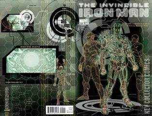 Variant Cover for Iron Man #500