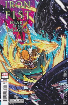 Variant Cover for Iron Fist: Heart of the Dragon #1