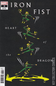 Variant Cover for Iron Fist: Heart of the Dragon #3
