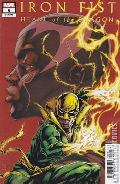 Variant Cover for Iron Fist: Heart of the Dragon #6