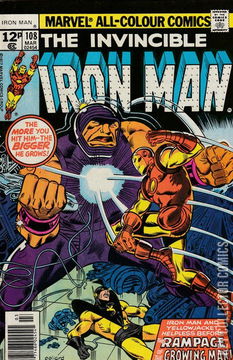 Variant Cover for Iron Man #108