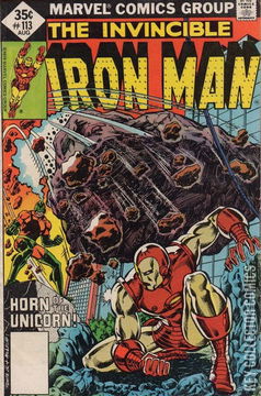 Variant Cover for Iron Man #113