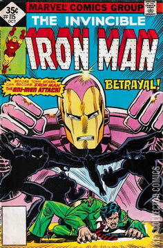 Variant Cover for Iron Man #115