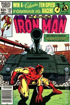 Variant Cover for Iron Man #155