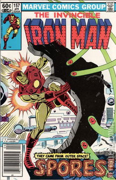 Variant Cover for Iron Man #157