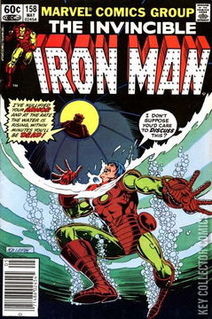 Variant Cover for Iron Man #158