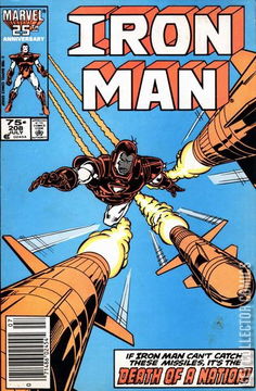 Variant Cover for Iron Man #208