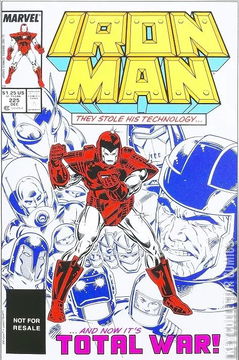 Variant Cover for Iron Man #225