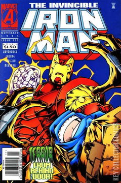 Variant Cover for Iron Man #322