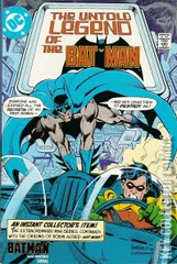 Variant Cover for The Untold Legend of the Batman #2