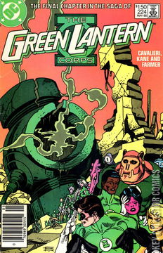 Variant Cover for Green Lantern Corps #224