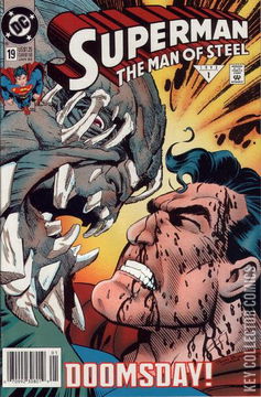 Variant Cover for Superman: The Man of Steel #19