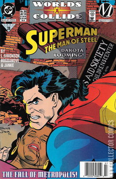 Variant Cover for Superman: The Man of Steel #35