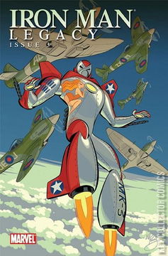 Variant Cover for Iron Man: Legacy #3