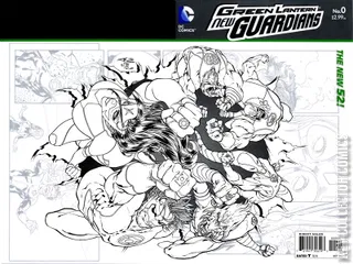 Variant Cover for Green Lantern: New Guardians #0