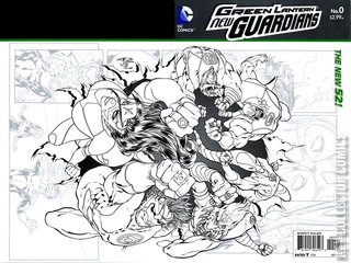Variant Cover for Green Lantern: New Guardians #0