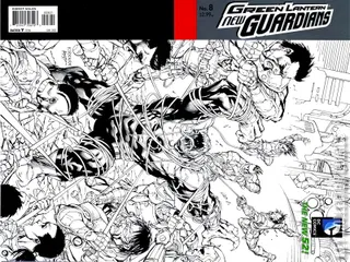 Variant Cover for Green Lantern: New Guardians #8