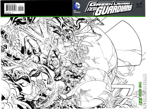 Variant Cover for Green Lantern: New Guardians #9